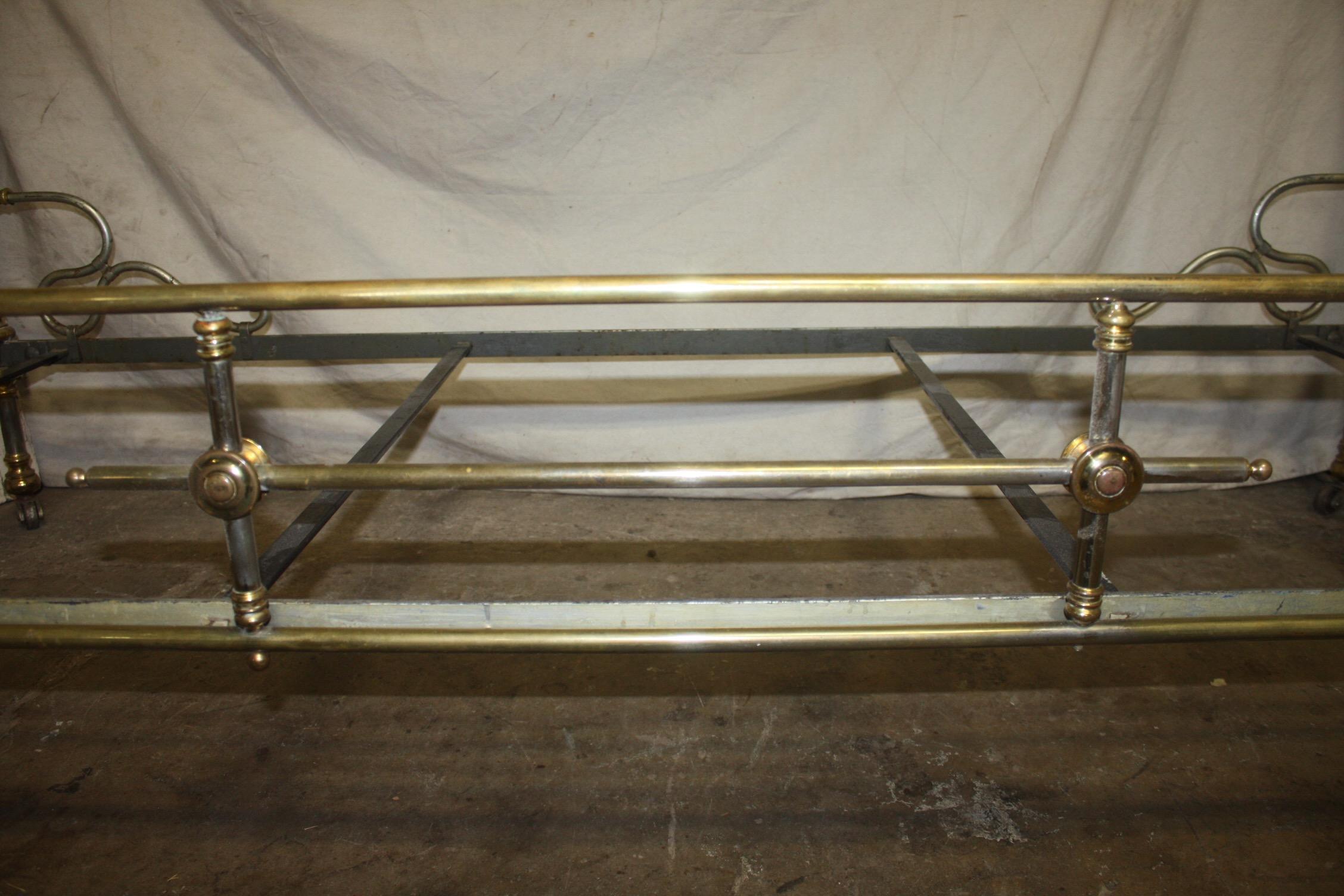 Early 20th Century Iron Bed For Sale 7