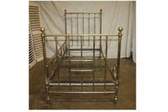 Early 20th Century Iron Bed