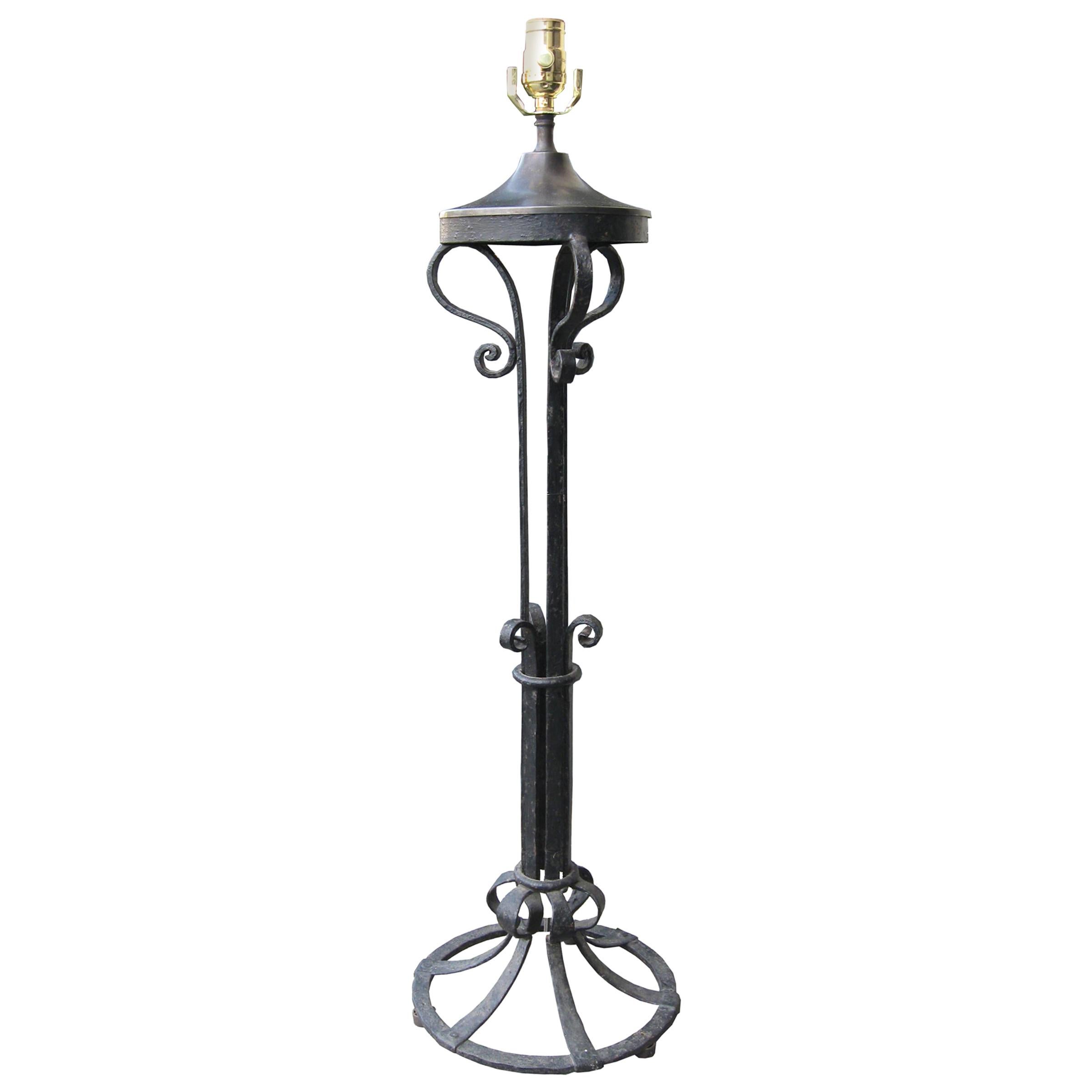 Early 20th Century Spanish Revival Mica Table Lamps at 1stDibs