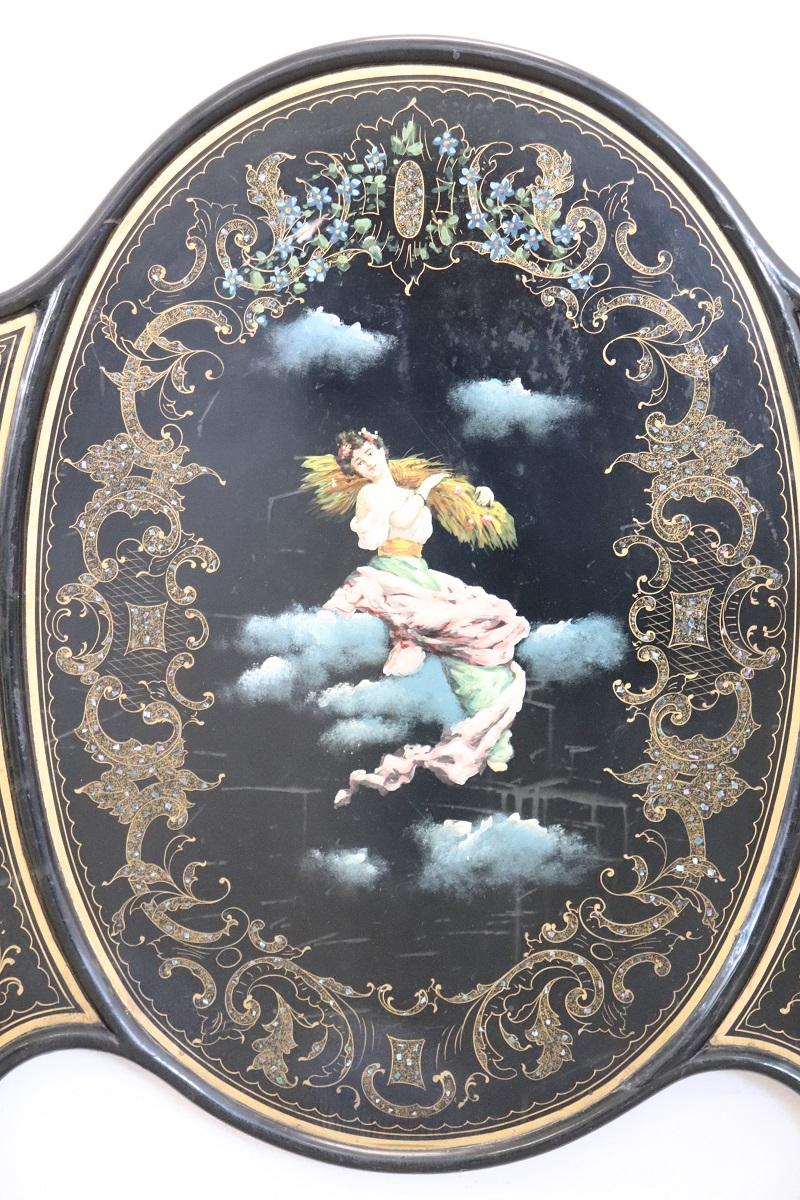 Paire de lits simples en fer Art Nouveau italien du début du 20e siècle en vente 5