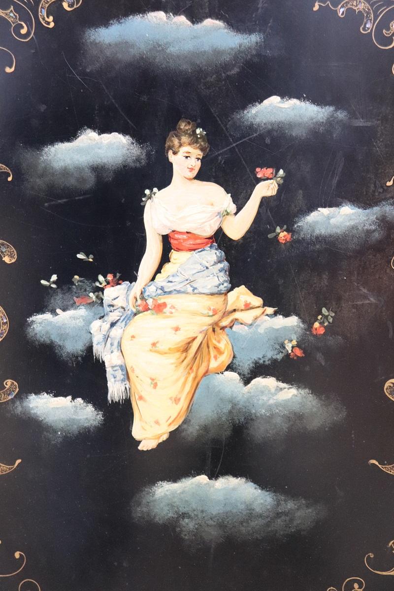 Paire de lits simples en fer Art Nouveau italien du début du 20e siècle en vente 8