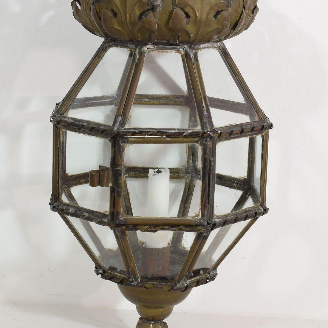 Early 20th Century Italian Brass Lantern 3
