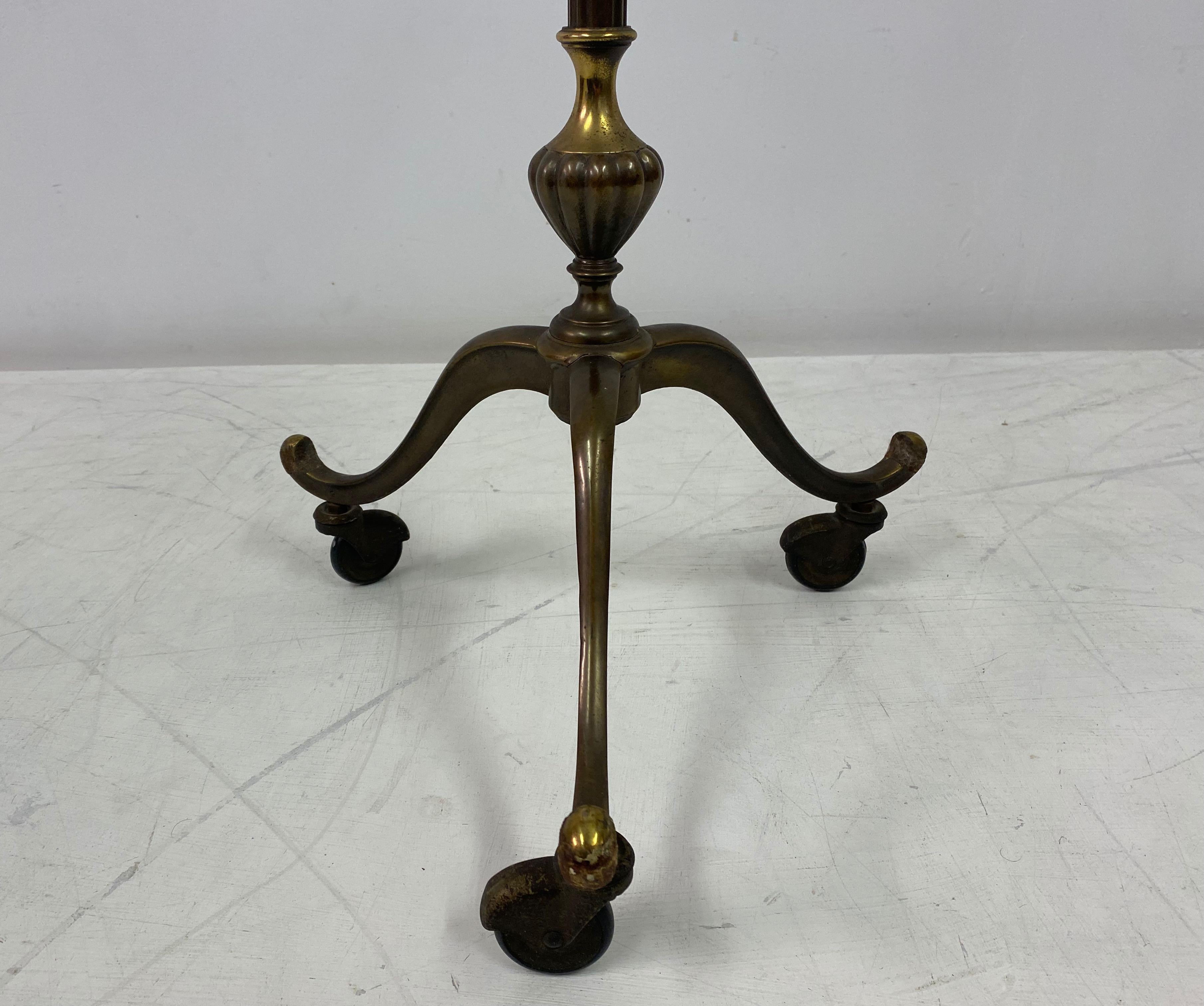 Early 20th Century Italian Brass Valet Stand For Sale 10