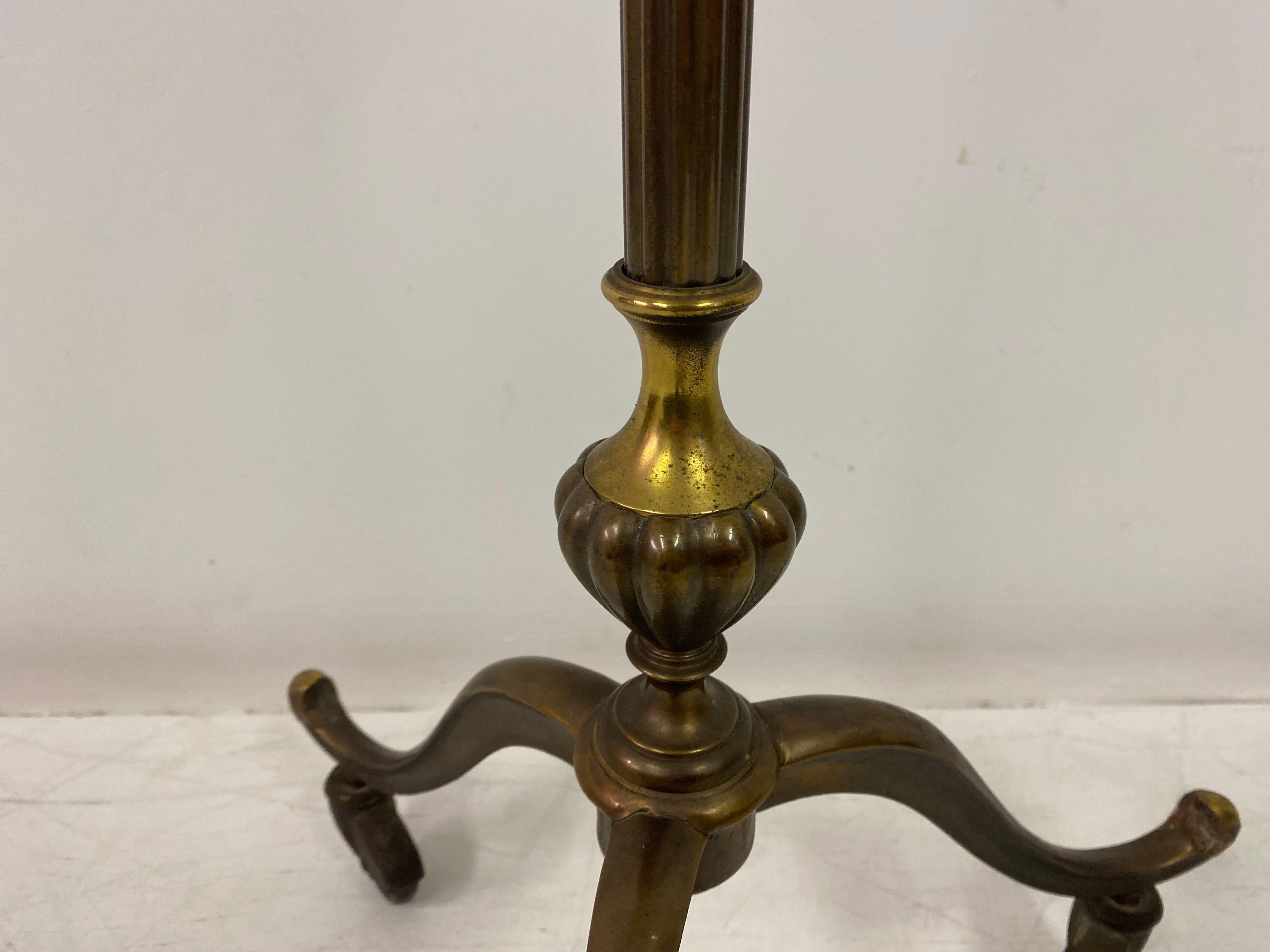 Early 20th Century Italian Brass Valet Stand For Sale 4