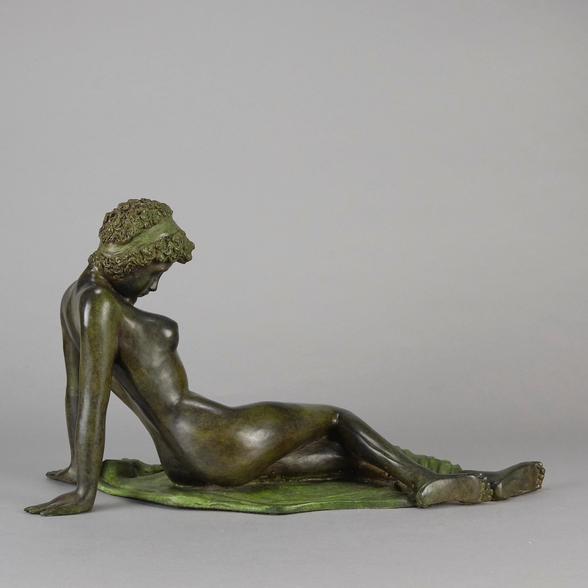 Early 20th Century Italian Bronze entitled 
