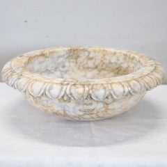 Early 20th Century Italian Circular Tub or Sink in marble