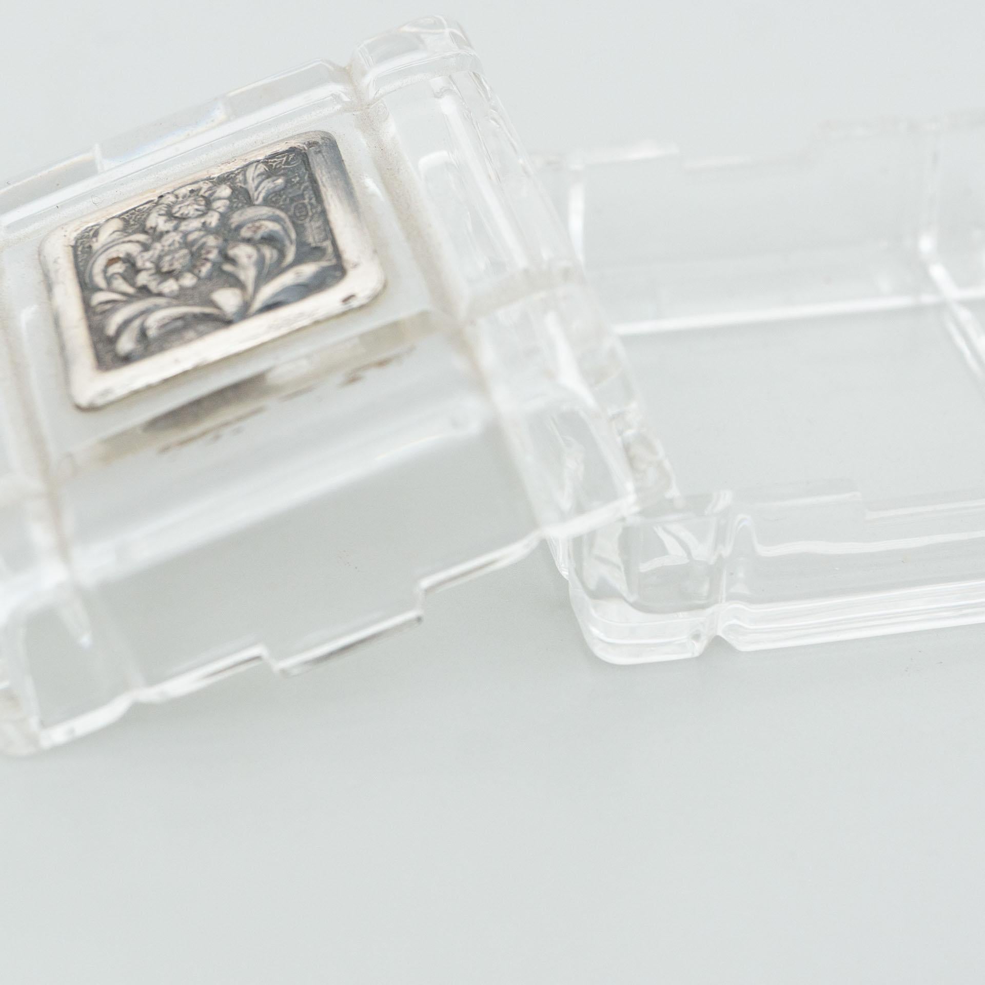 Early 20th Century Italian Crystal Jewelry Box 1