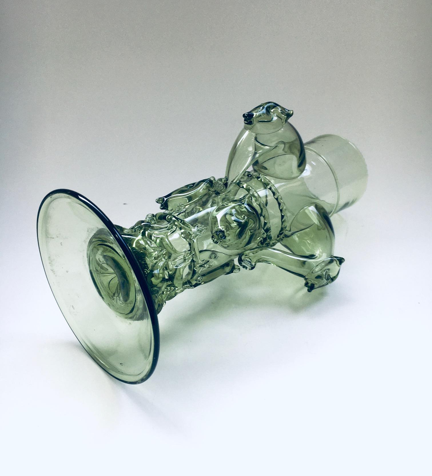 Vase en verre d'art au début du 20ème siècle, Design/One DESIGNY DESIGN DESIGN en vente 6
