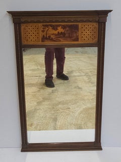Early 20th Century Italian Florentine Style Trumeau Mirror