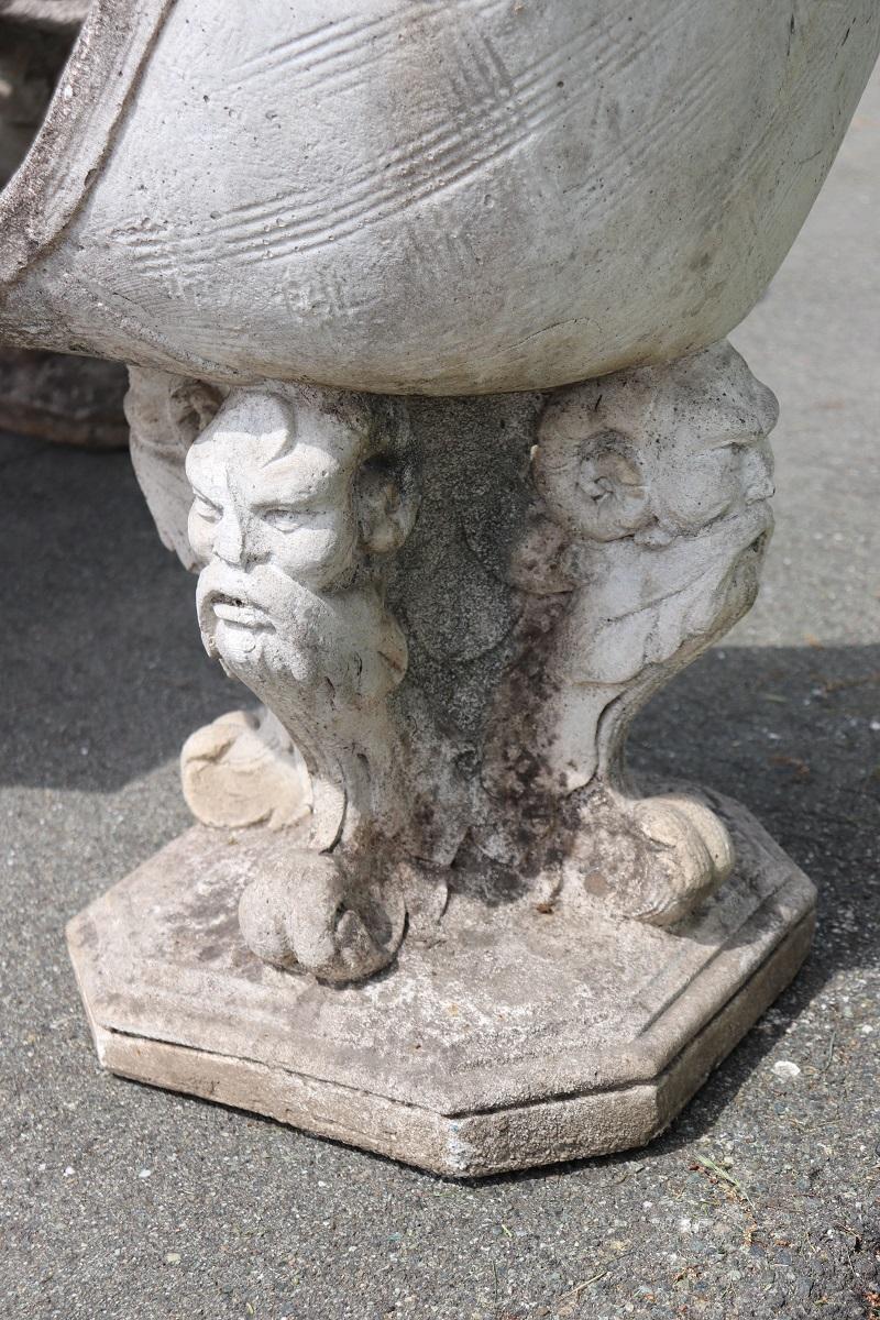 Italienischer Gartentisch des frühen 20. Jahrhunderts mit vier Sesseln 13