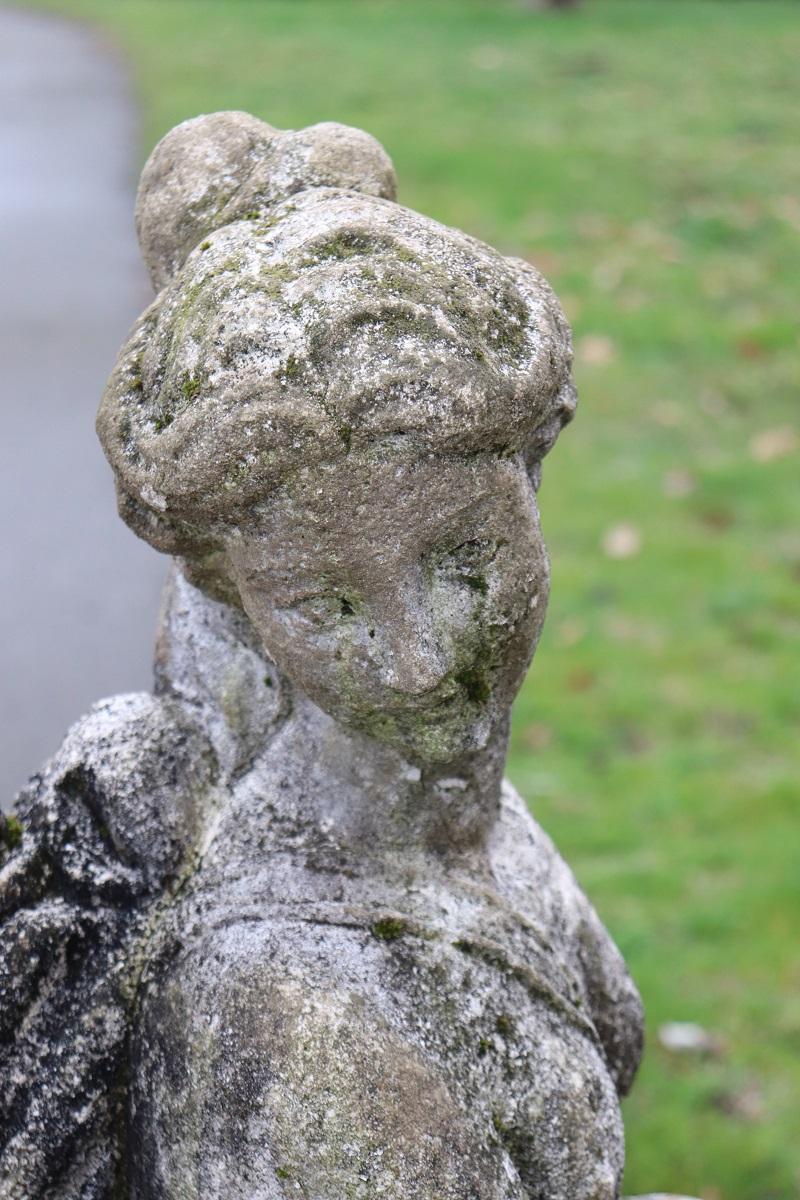 Statua da giardino italiana dell'inizio del XX secolo 