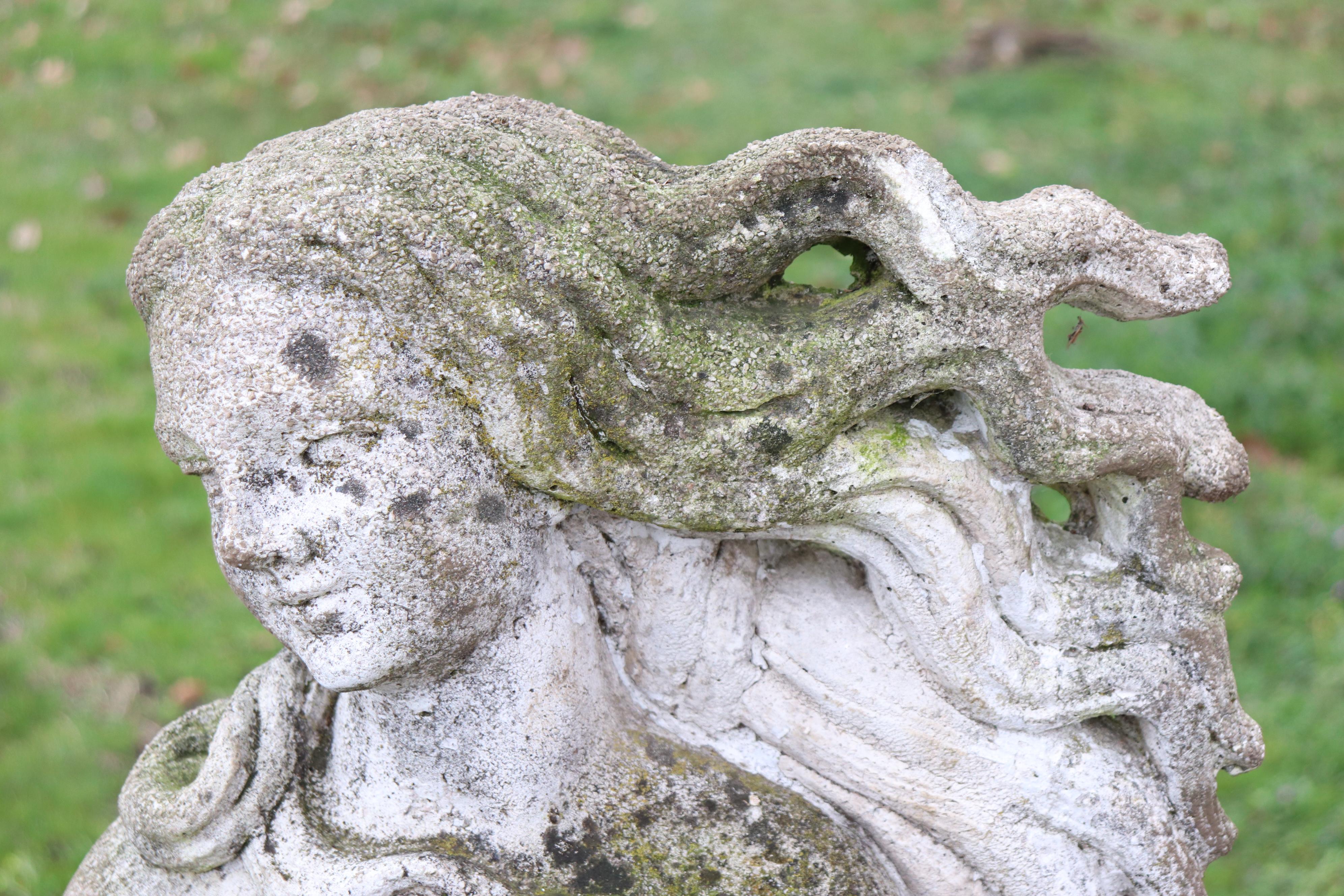Italienische Gartenstatue der Venusgöttin der Schönheit des frühen 20. Jahrhunderts im Angebot 5