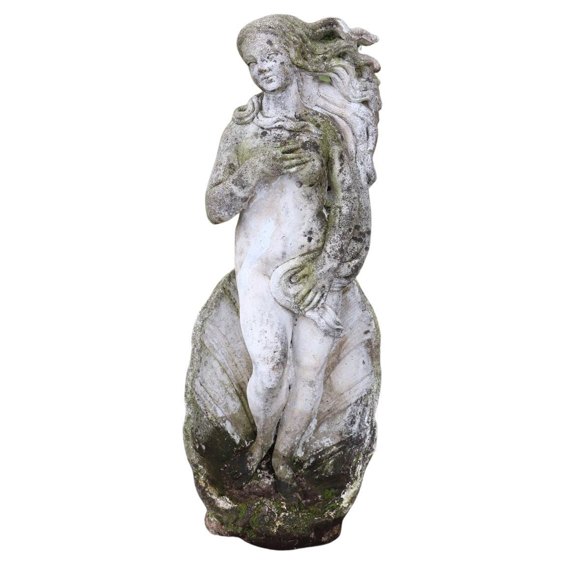 Italienische Gartenstatue der Venusgöttin der Schönheit des frühen 20. Jahrhunderts im Angebot