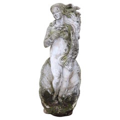 Used Early 20th Century Italian Garden Statue "Venus Goddess of Beauty"