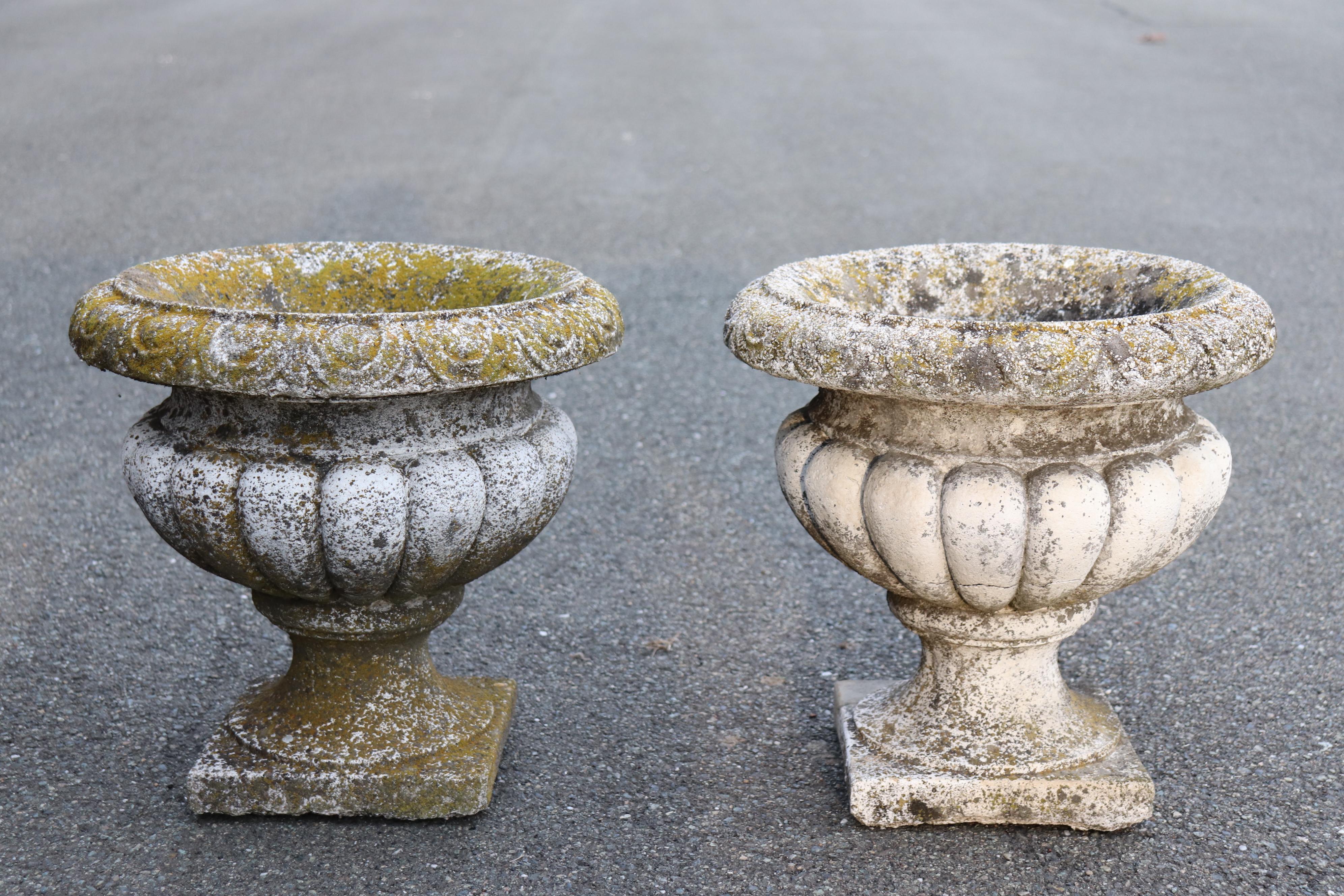 Early 20th Century Italian Garden Vases Set of Four 3