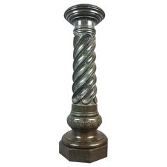 Early 20th Century Italian Green Marble Pedistal