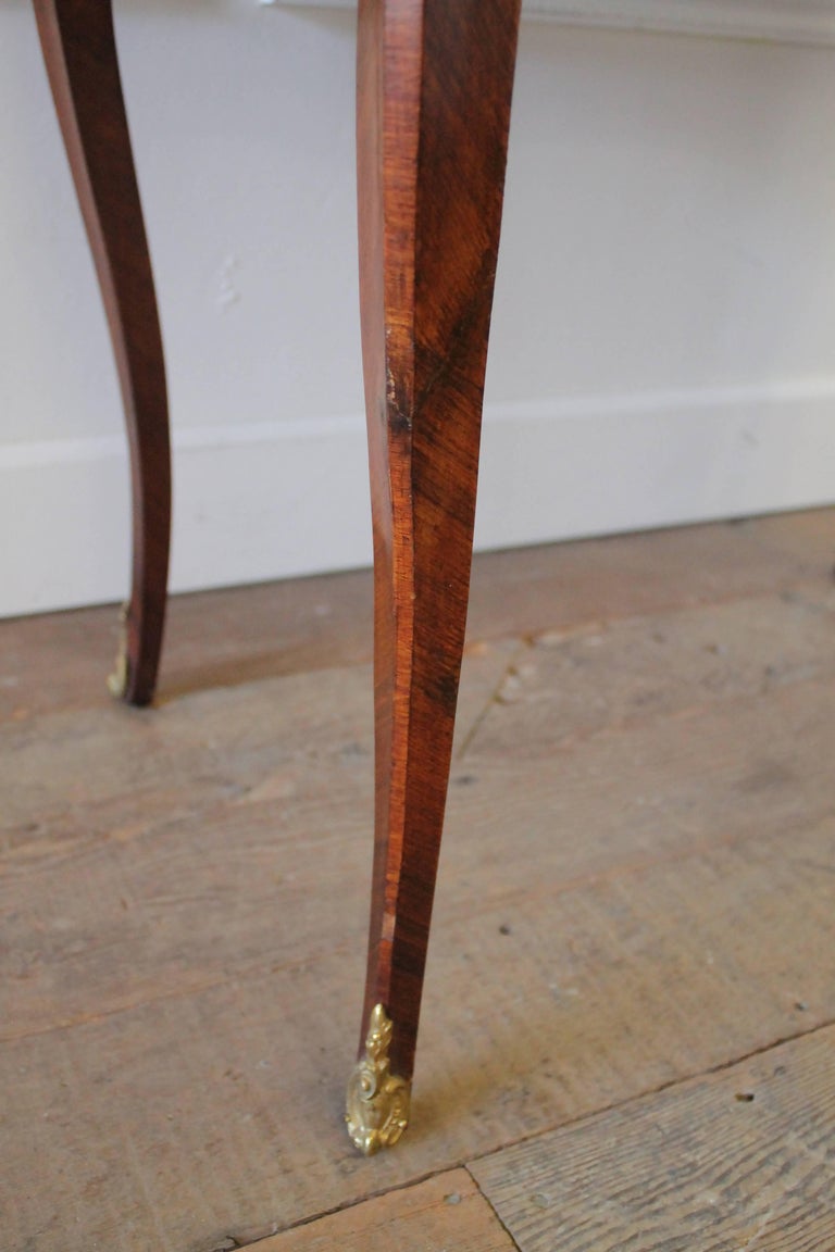 Early 20th Century Italian Inlaid Vanity with Mirror and Key at 1stDibs