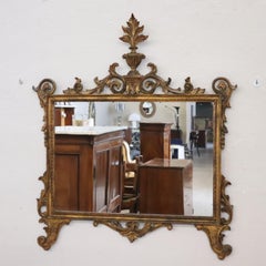 Early 20th Century Italian Louis XVI Style Small Wall Mirror