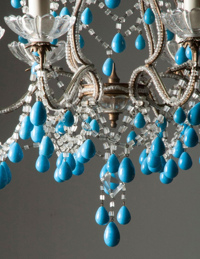 Early 20th Century Italian Murano Chandelier Glass Drops at 1stDibs