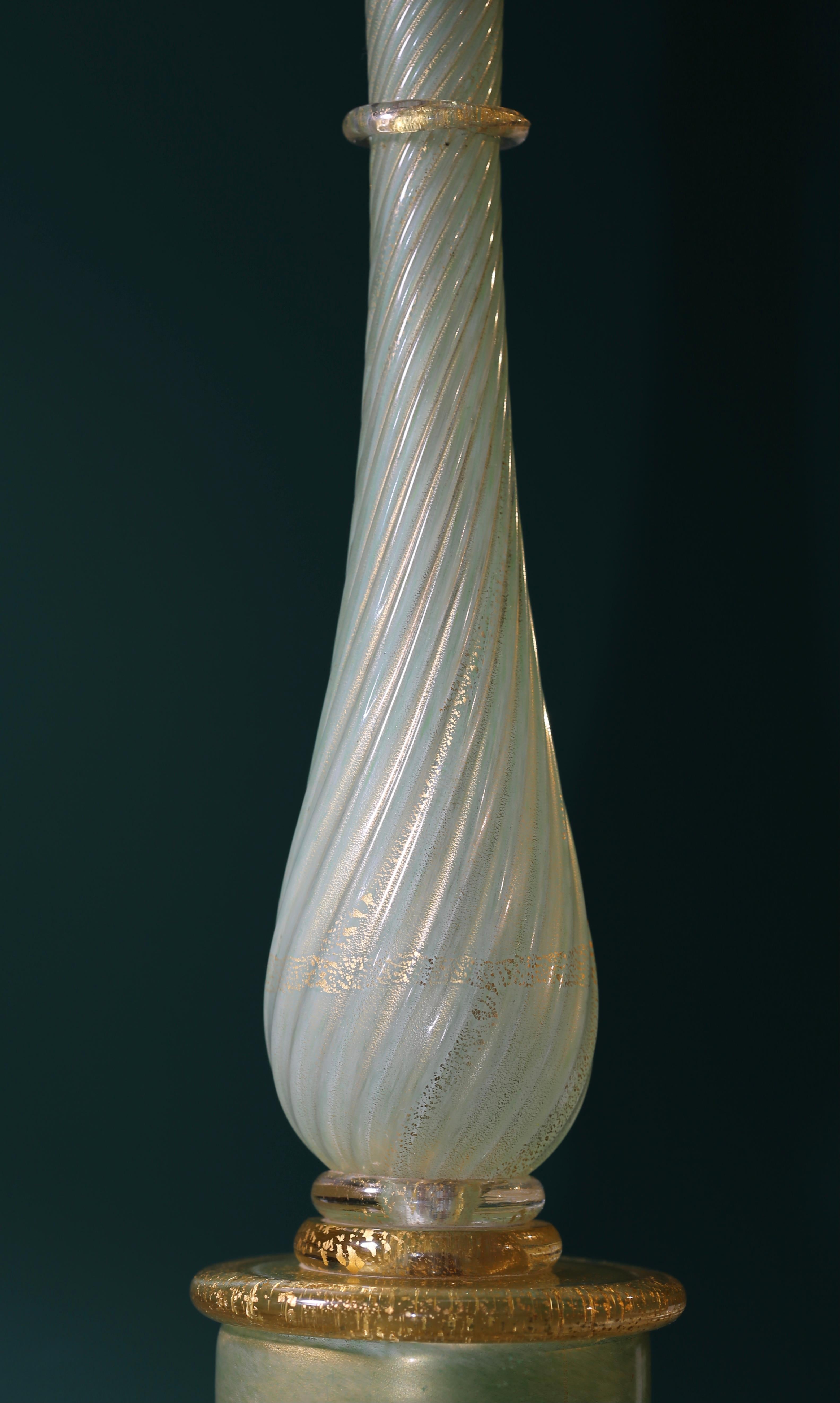 Early 20th Century Italian Murano Glass Lamp 1