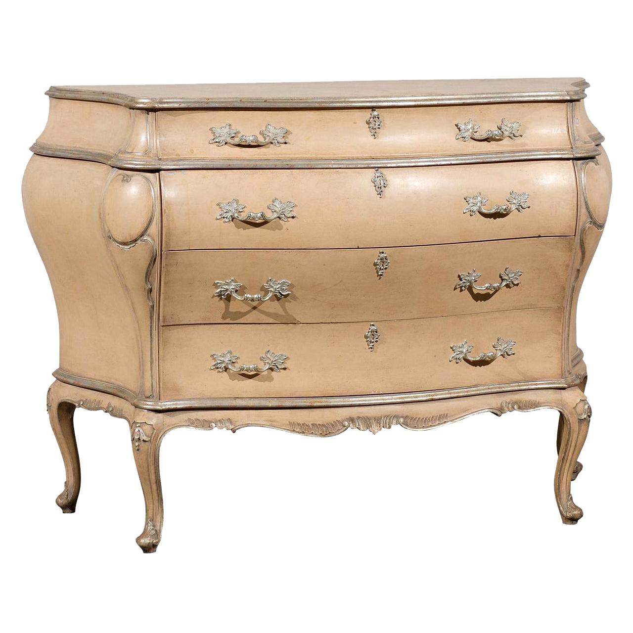 Early 20th Century Italian Painted Chest For Sale