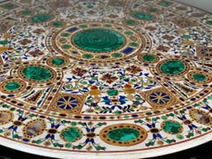 Early 20th Century Italian Pietra Dura Empire Table