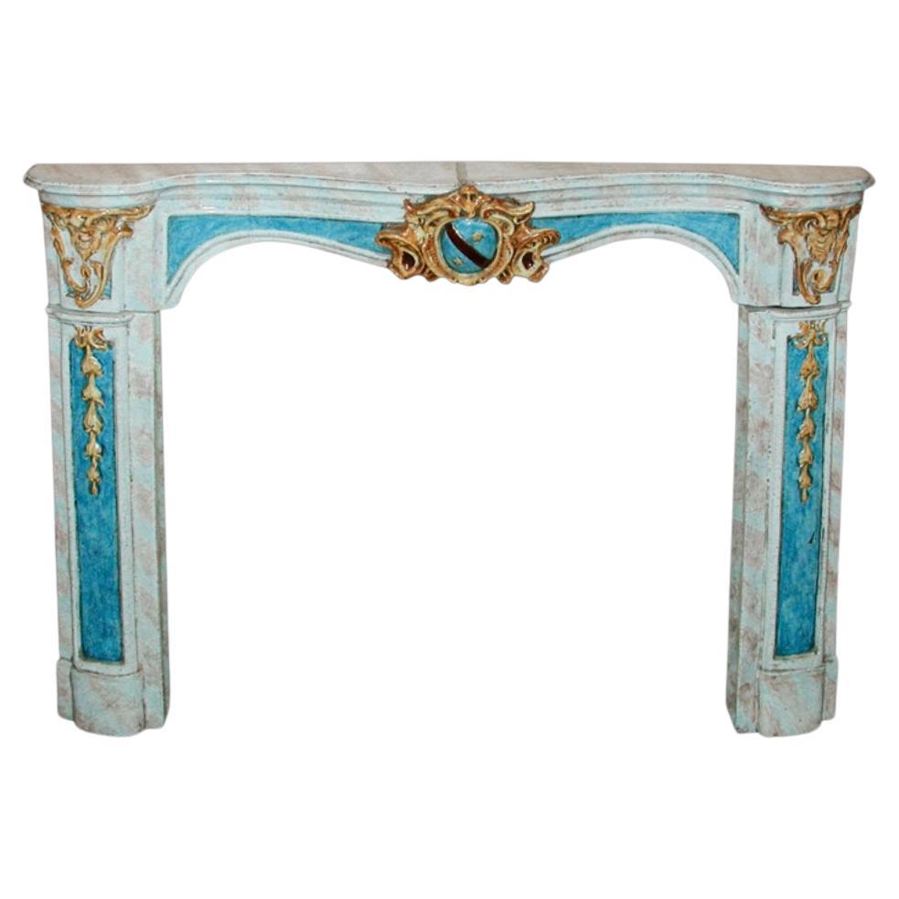 Mantello in ceramica policroma italiana dei primi del Novecento