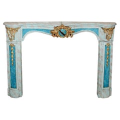 Mantello in ceramica policroma italiana dei primi del Novecento