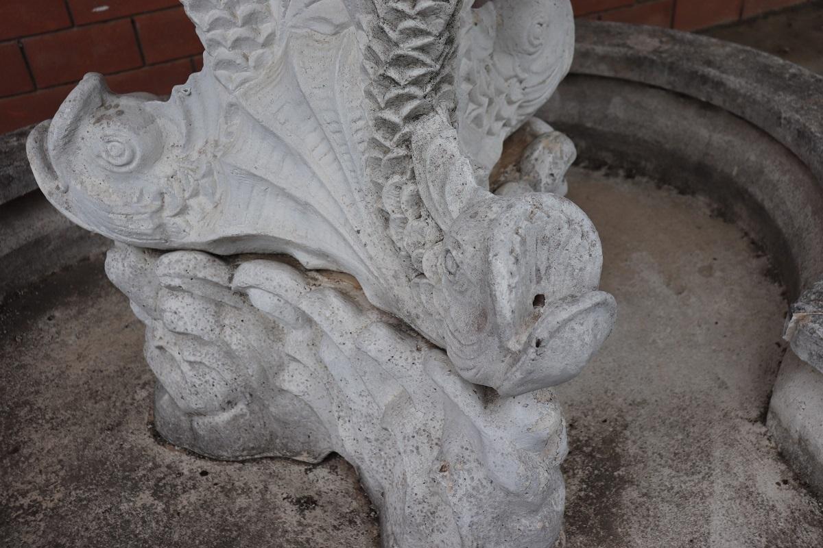 Early 20th Century Italian Rare Neoclassical Garden Large Fountains, Set of 2 For Sale 1