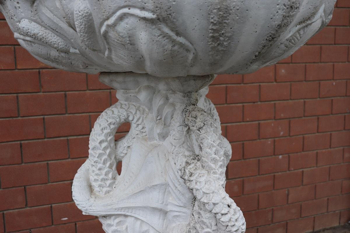 Early 20th Century Italian Rare Neoclassical Garden Large Fountains, Set of 2 For Sale 2
