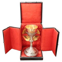 Early 20th Century Italian Sterling Silver Chalice