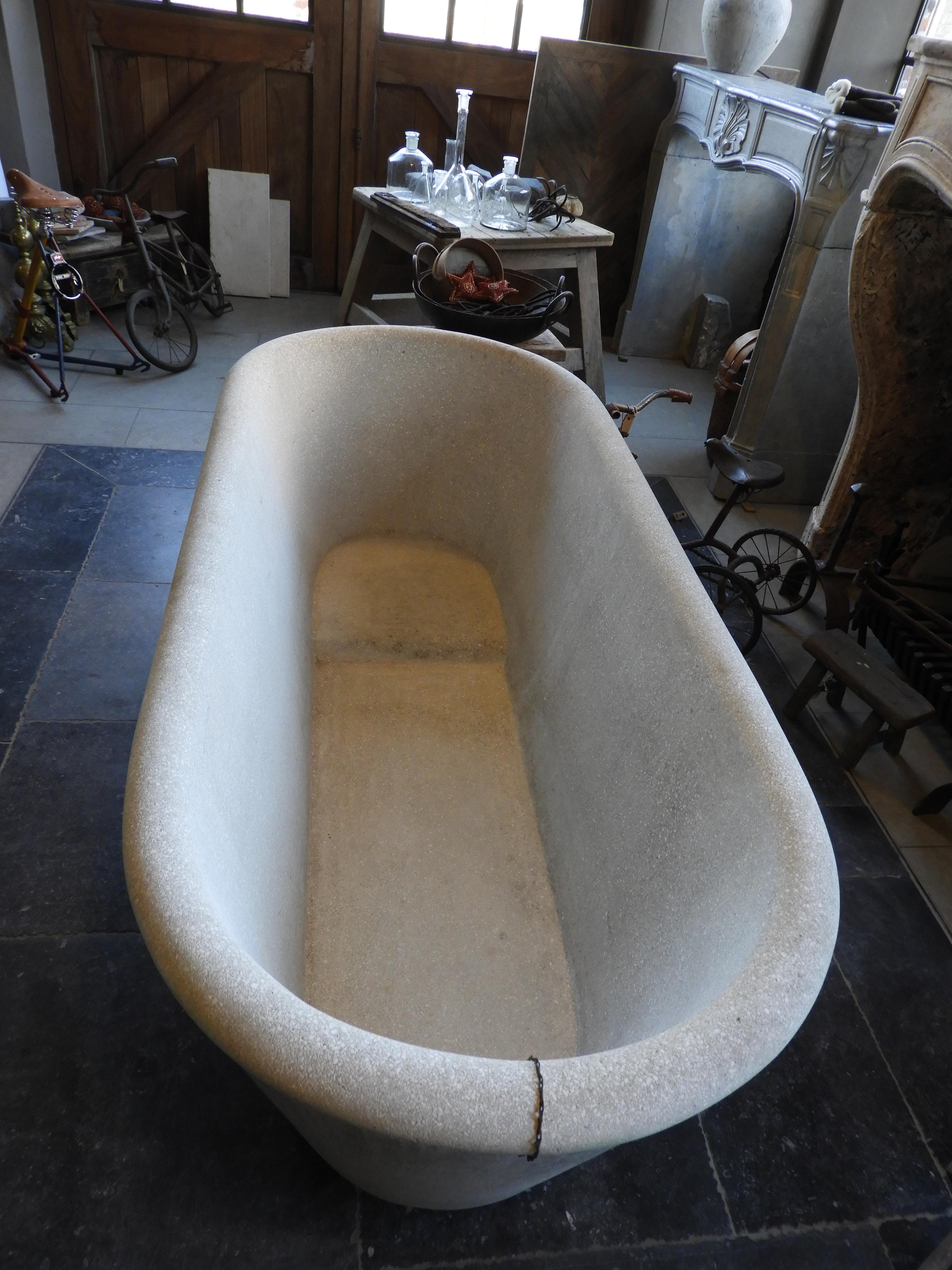 Other Early 20th Century Italian Terrazzo Bathtub For Sale