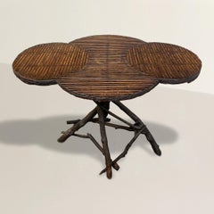 Early 20th Century Italian Tyrolean Twig Table