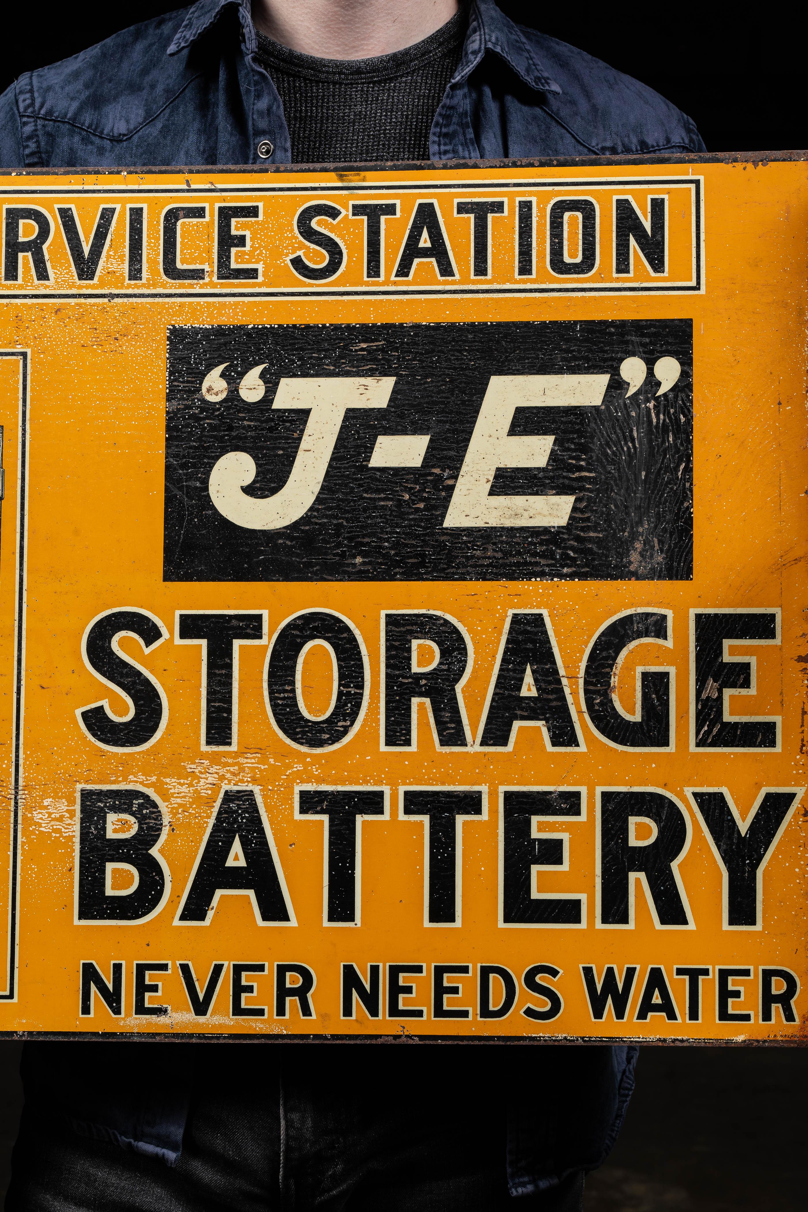 20ième siècle Panneau à bride pour batterie de stockage 