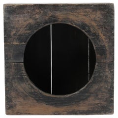 Early 20th Century Japanese Meiji Cedar Side Table