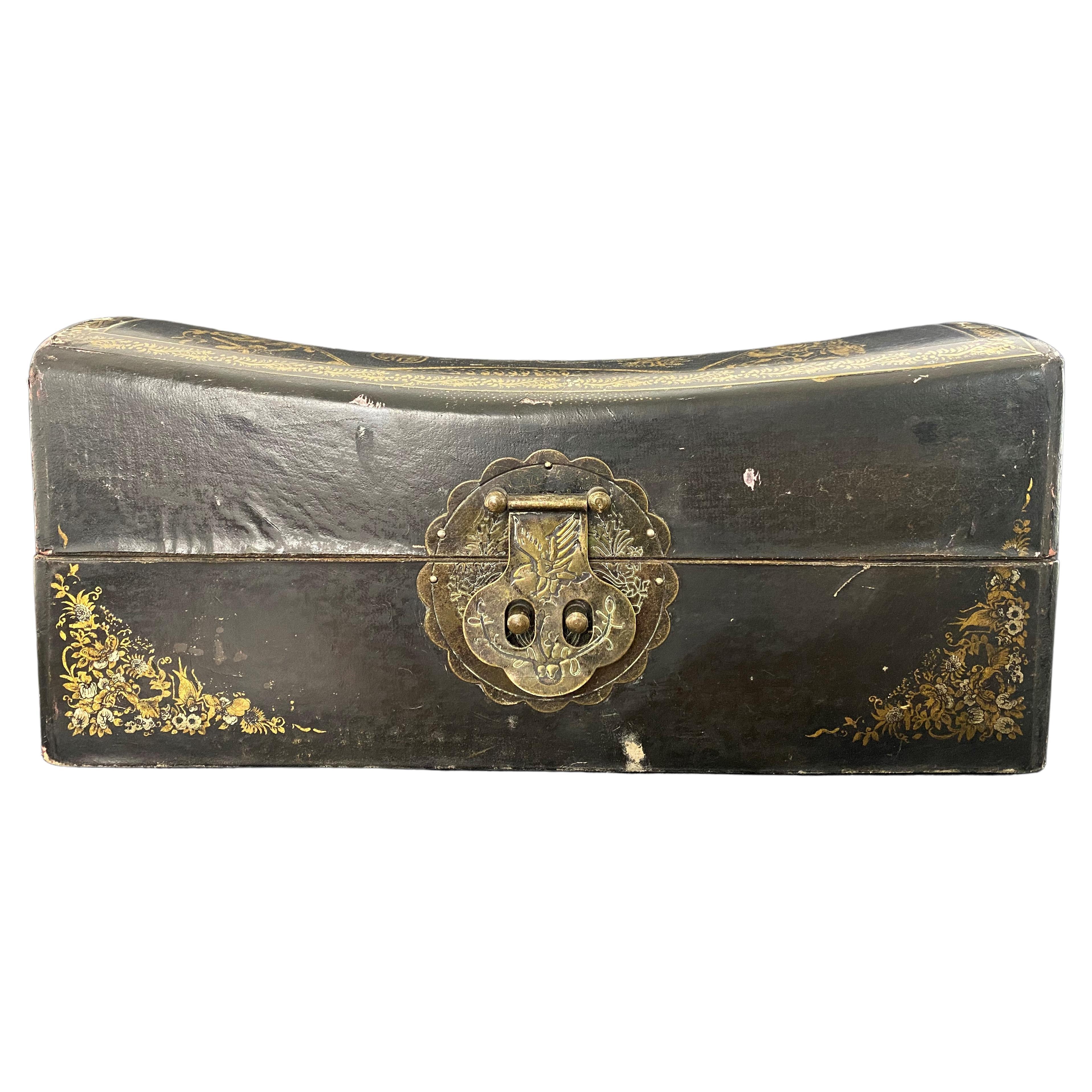 Caja de almohada japonesa de principios del siglo XX