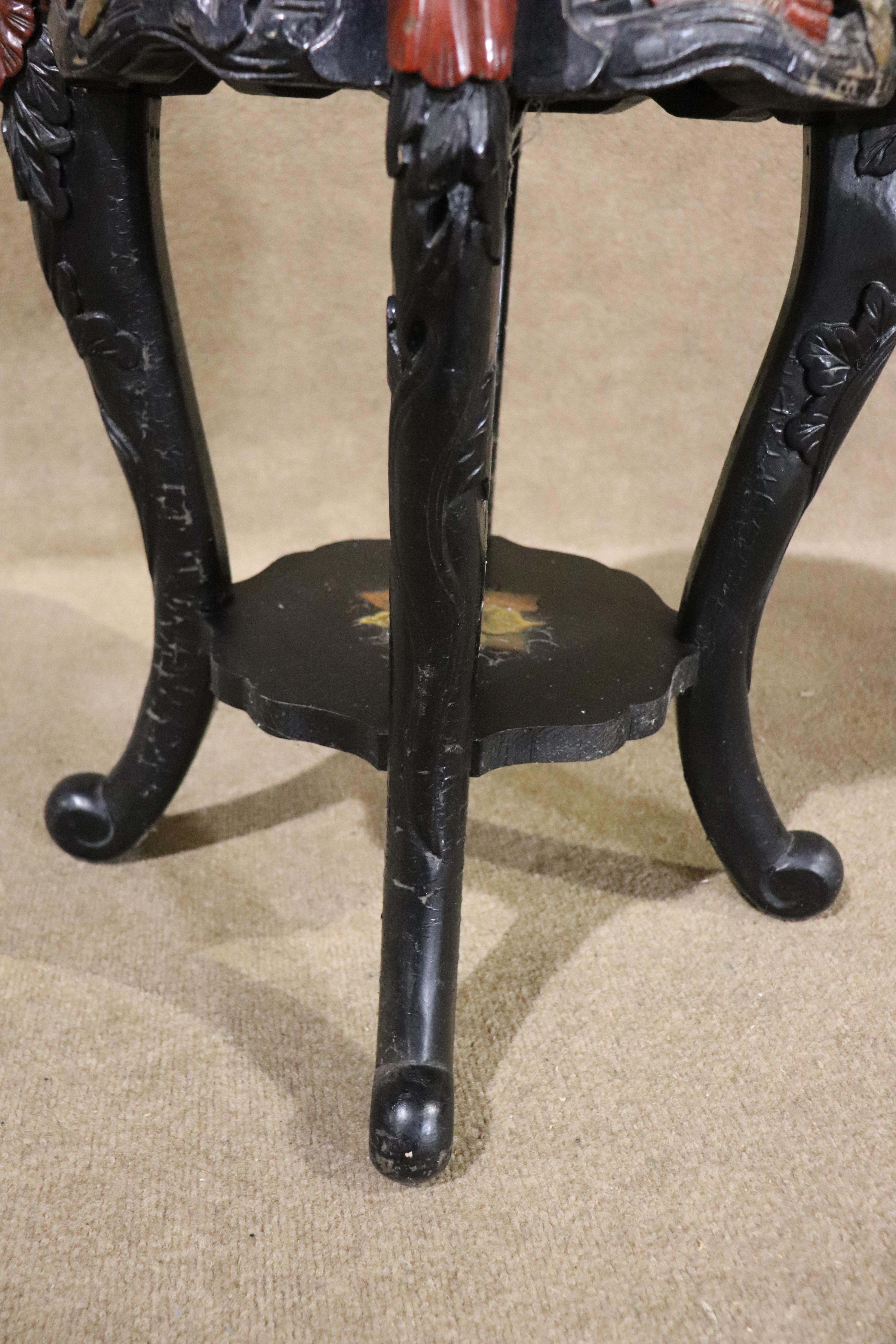  Early 20th Century Japanese Plant Stand  For Sale 2