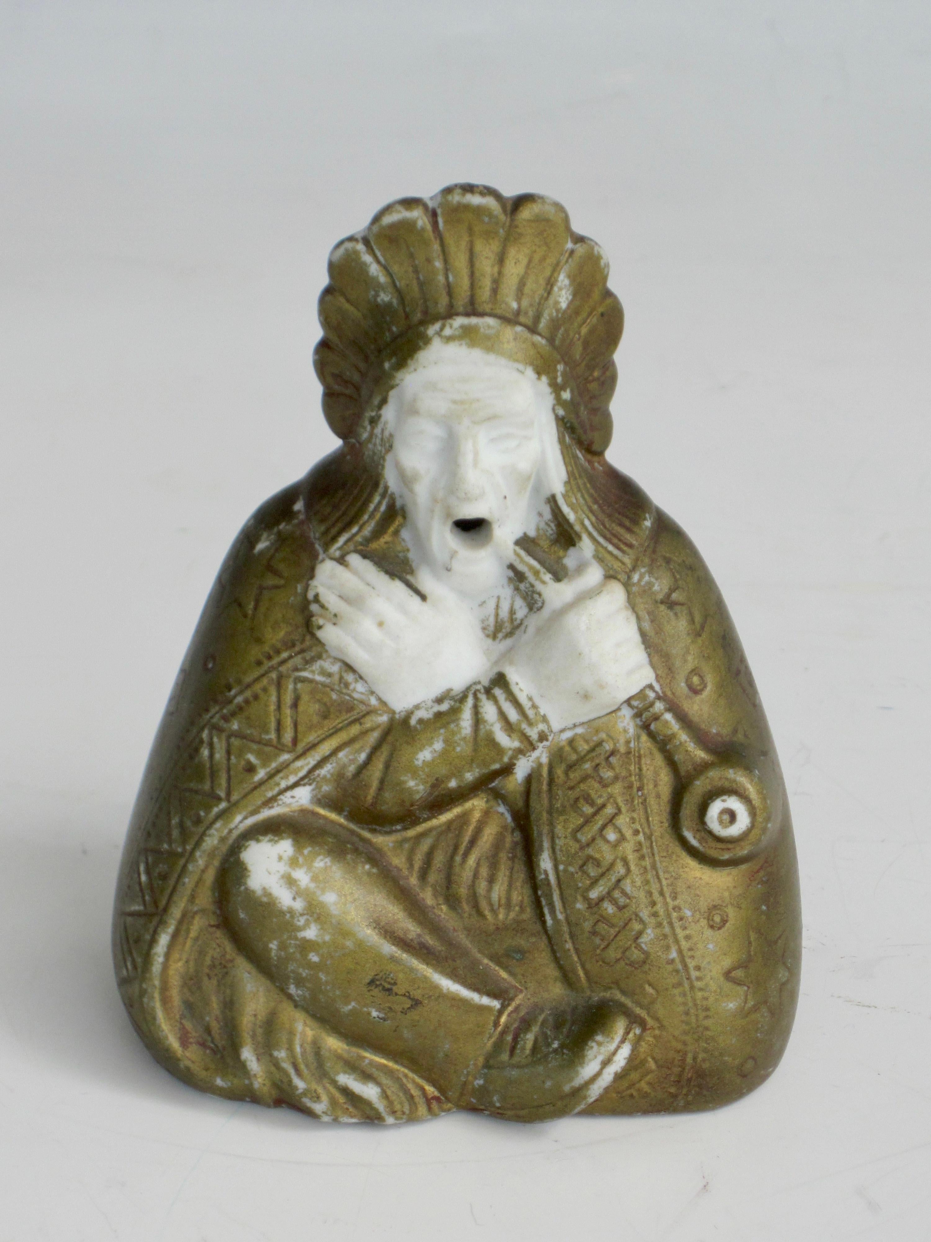 Figurine di incenso-fumatore in porcellana giapponese dei primi del Novecento in vendita 5