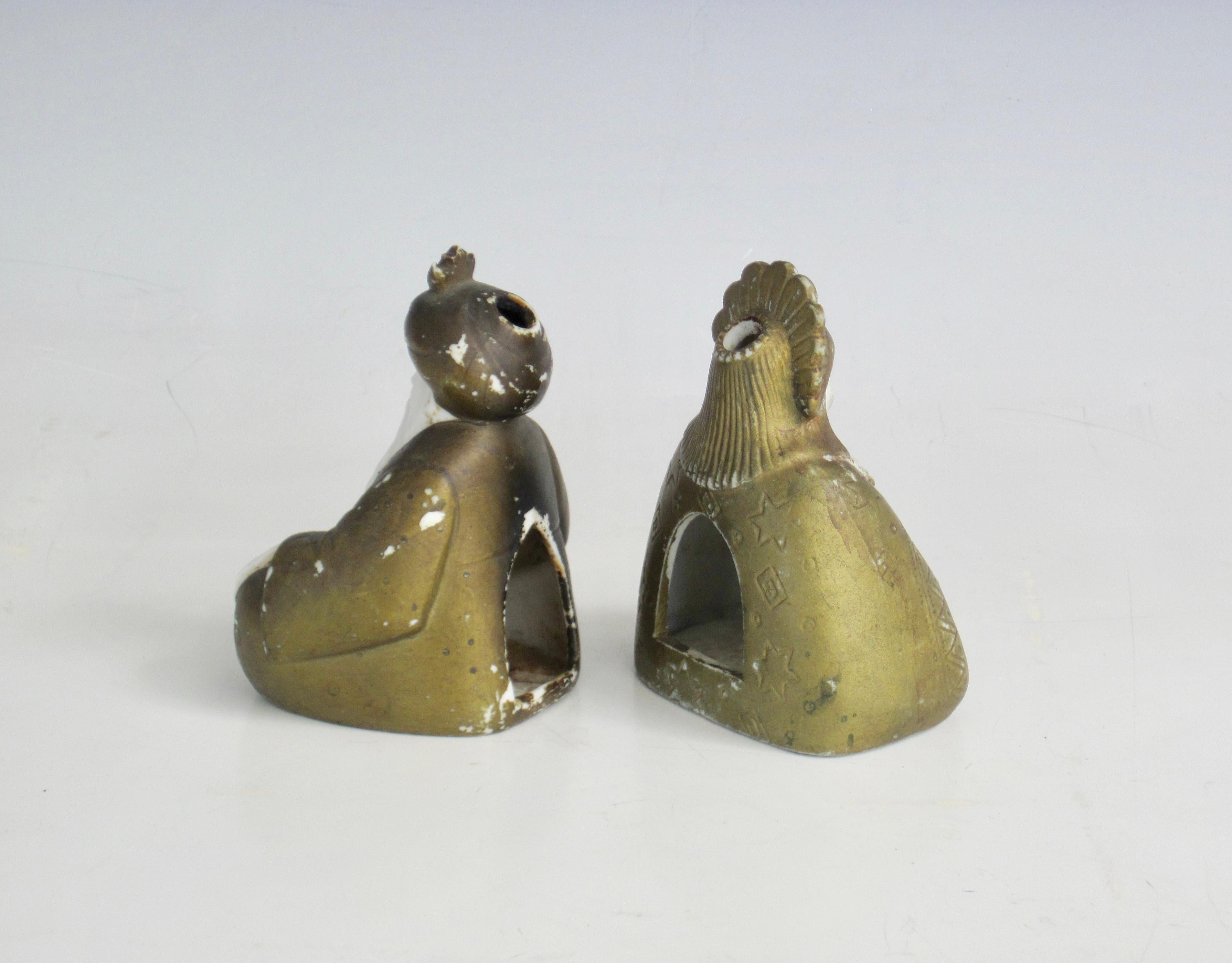 Giapponese Figurine di incenso-fumatore in porcellana giapponese dei primi del Novecento in vendita