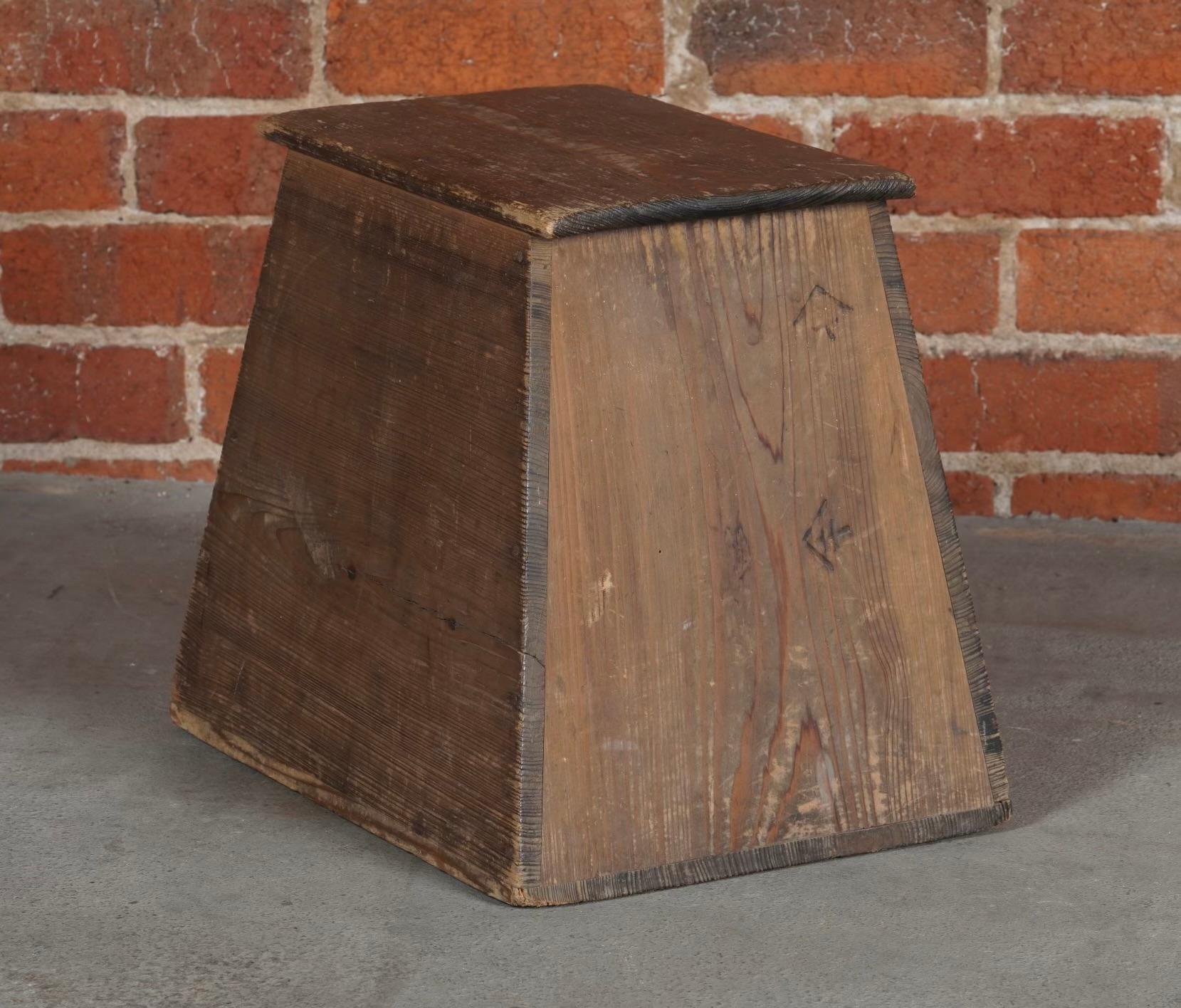 Tabouret d'atelier japonais du début du 20e siècle Période Meiji Bon état - En vente à Oakland, CA