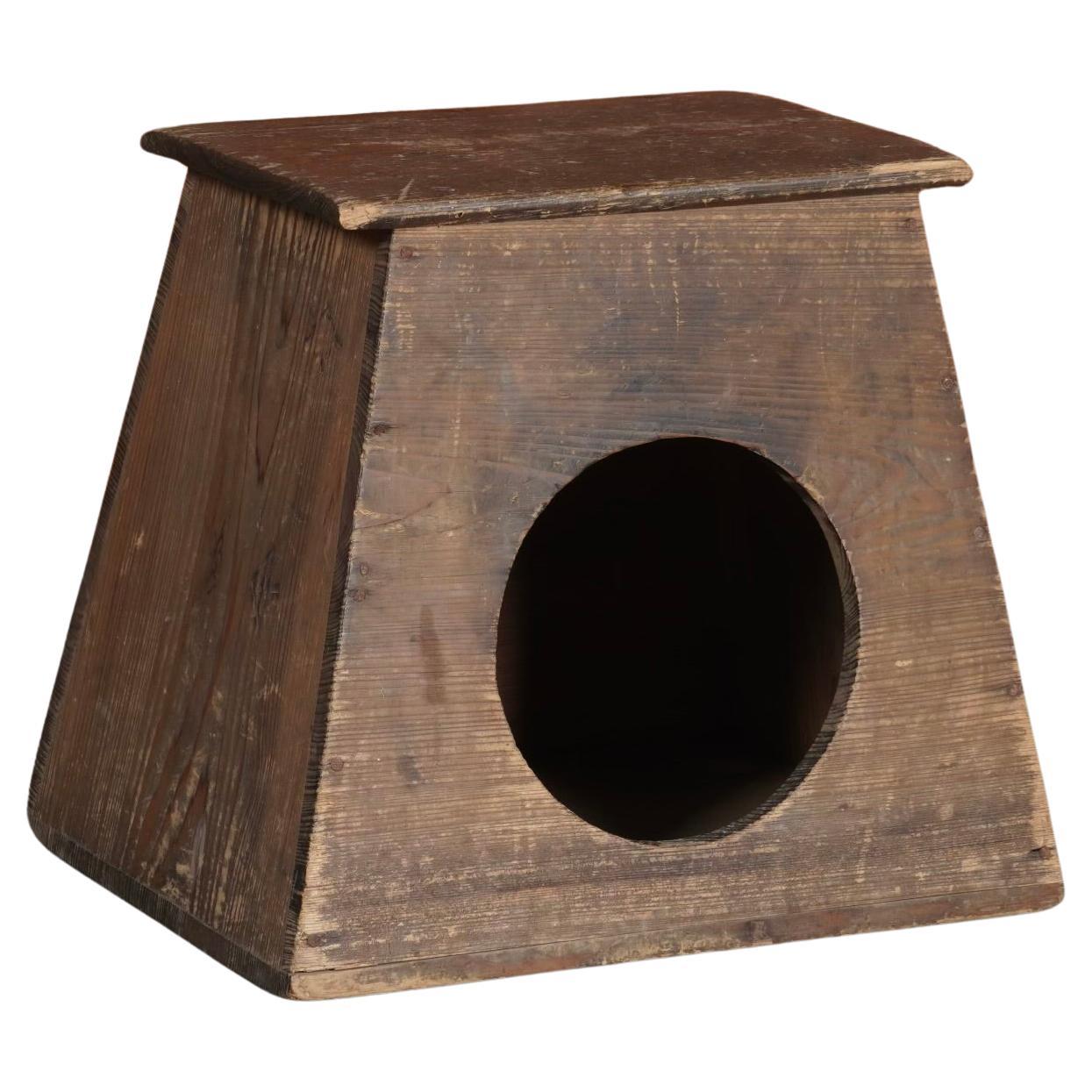 Japanischer Shop-Hocker des frühen 20. Jahrhunderts aus der Meiji-Periode
