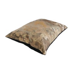Early 20th Century Japanese Silk Obi Accent Pillow