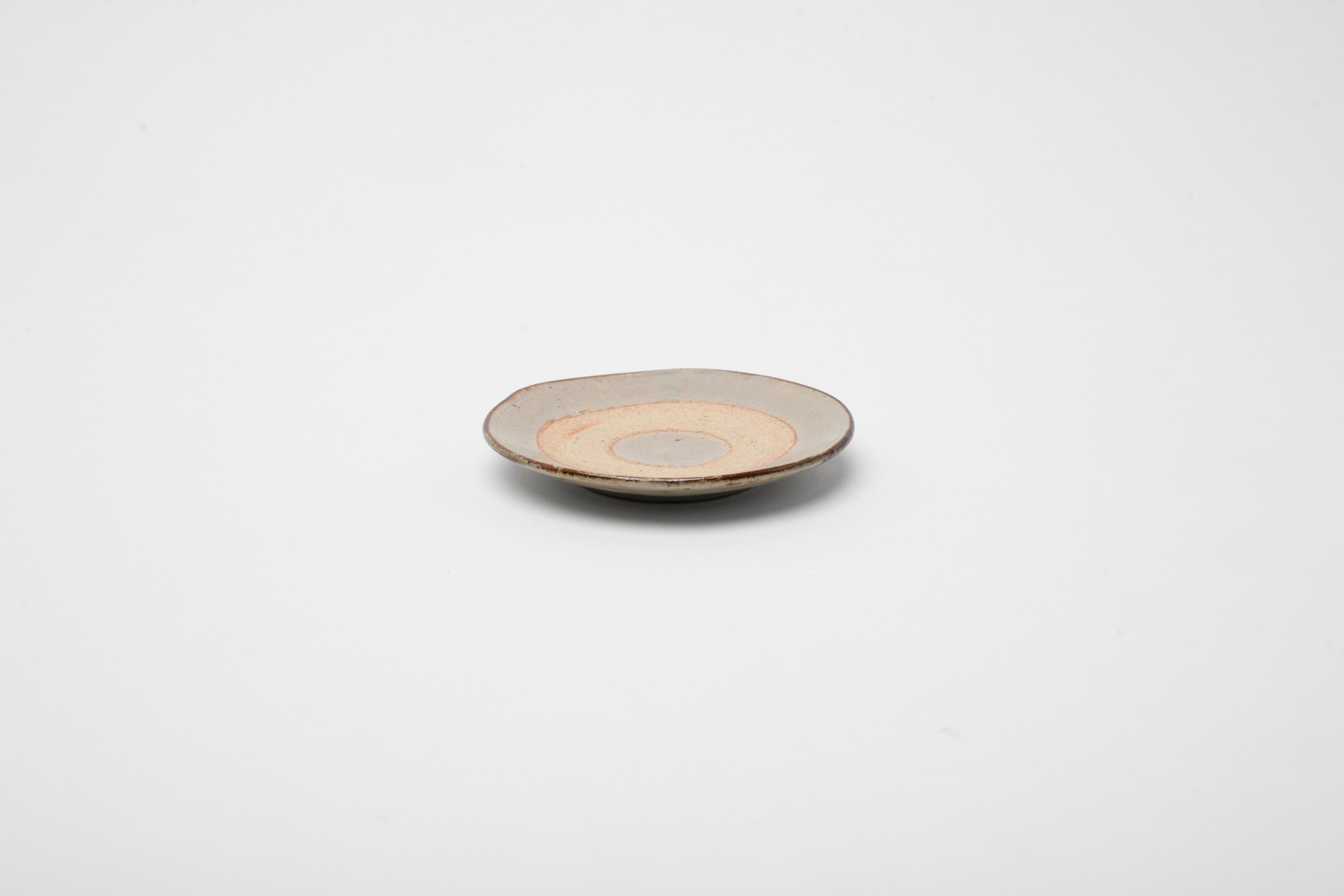 Hand-Crafted Early 20th Century Japanese Small Plate For Sale