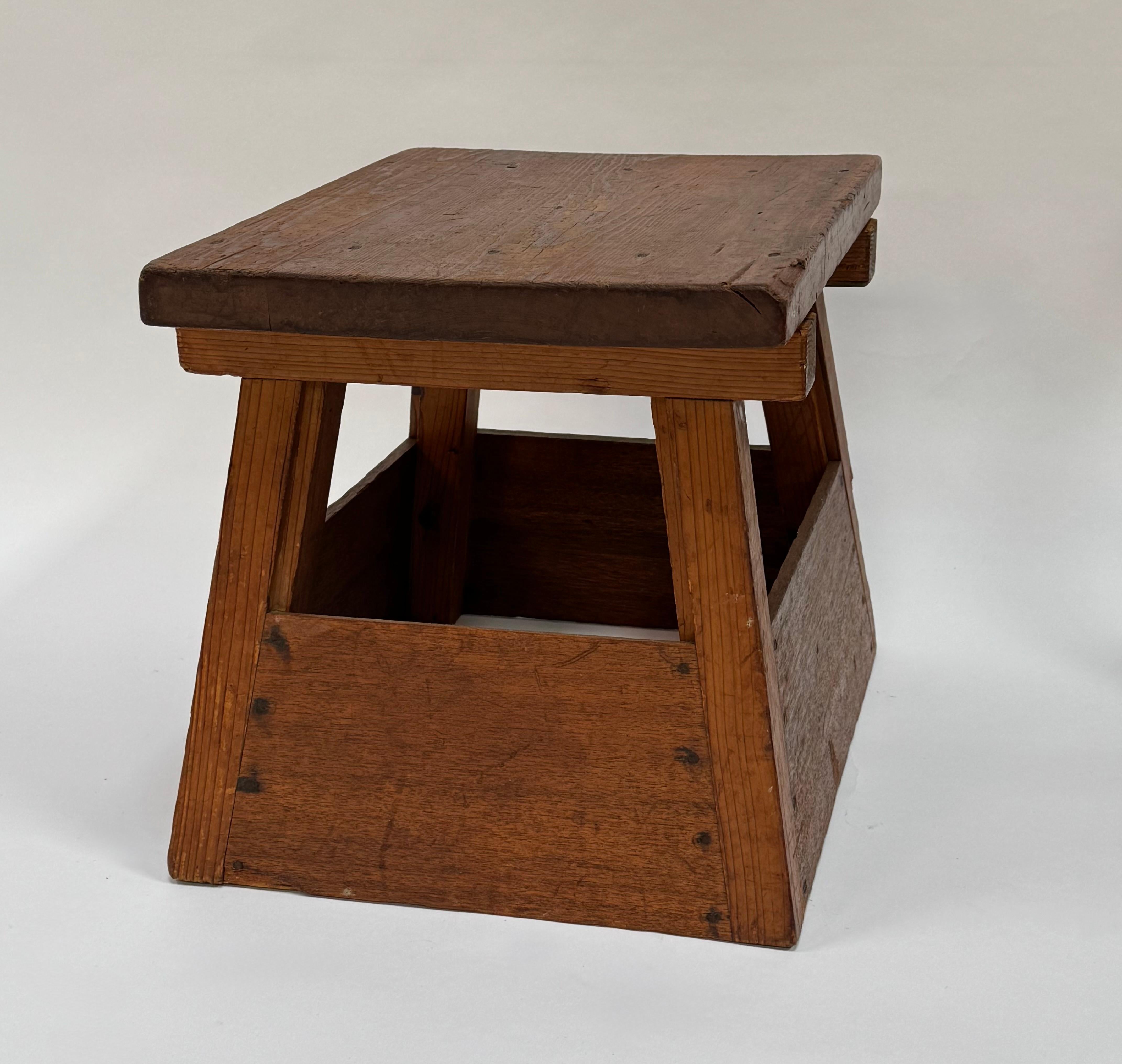 Giapponese Sgabello / Tavolino giapponese dei primi del Novecento in vendita