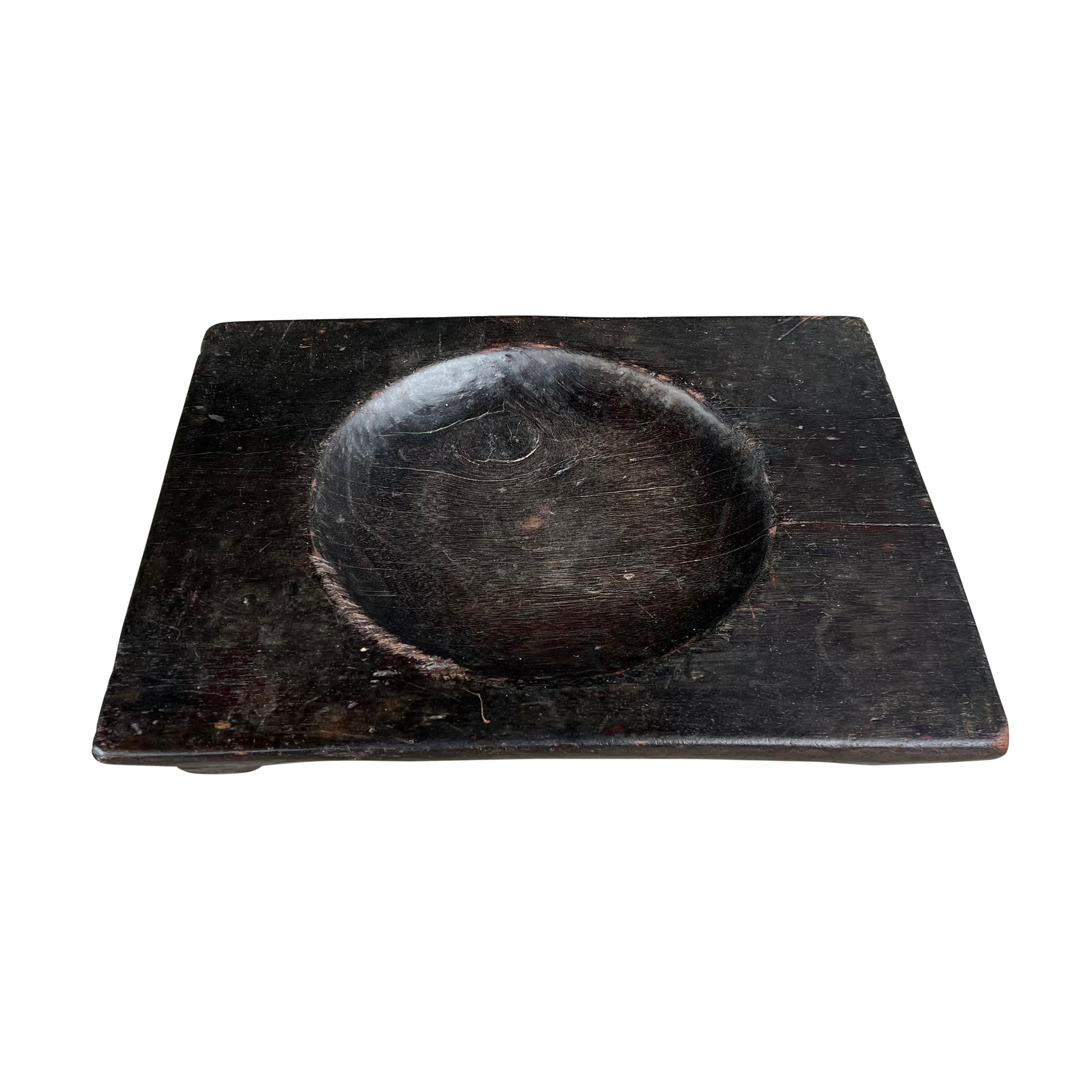 Primitive Early 20th Century Japanese Tray For Sale