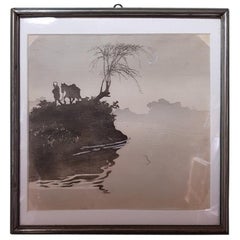 Early 20th Century Japanese Woodblock Print Probably by Yamamoto Shoun