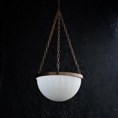 Early 20th century Jefferson moonstone light