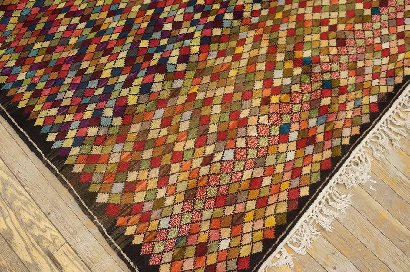 Early 20th Century Jerusalem Carpet ( 4'11