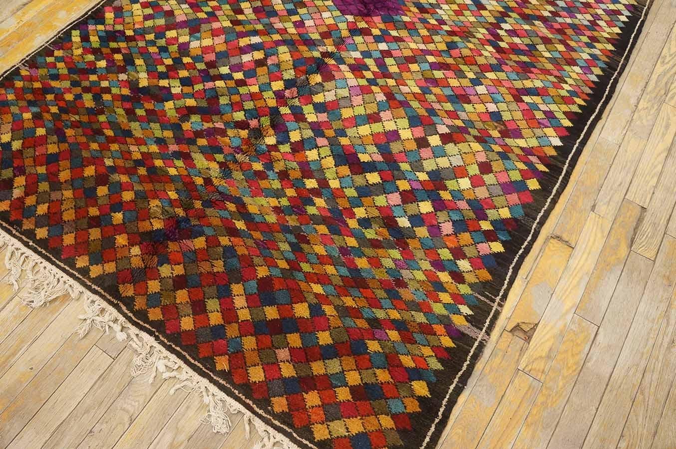 Early 20th Century Jerusalem Carpet ( 4'11
