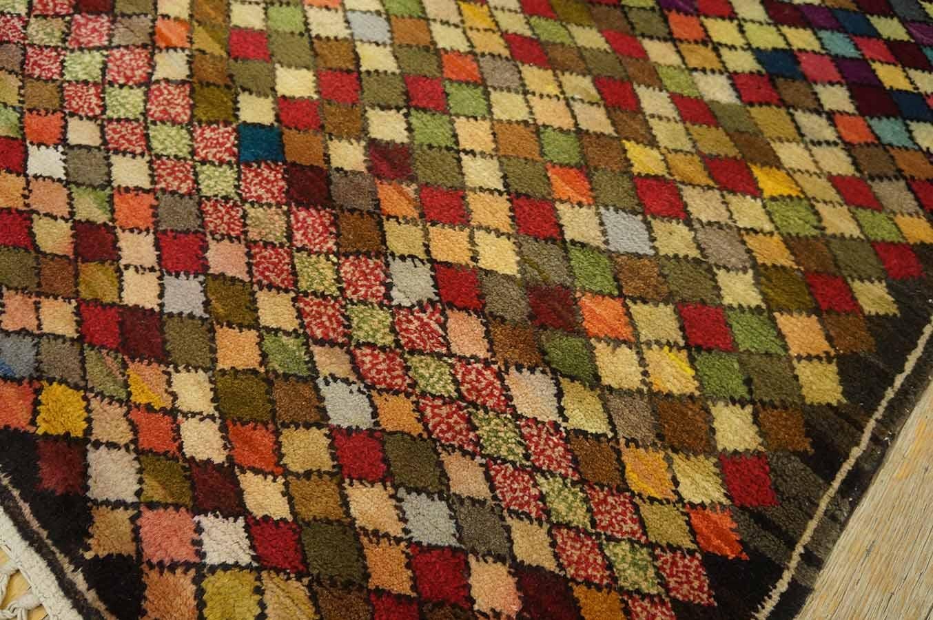 Early 20th Century Jerusalem Carpet ( 4'11